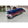 TT - dieselová lokomotiva ČD 749 121 Bardotka / MTB749121