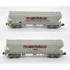 N - set 2 silo vagónů "Transcéréales",  Ep.IV, SNCF / Arnold HN6558