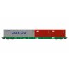 H0 - plošinový vůz Sggnss-XL Stb. Tl Cosco + Cai  /  IGRA MODEL 96010072