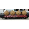 490407 h0 set 3 vozu uacs raj na cement csd roco 77004