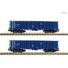491754 n 2 dilny set otevrenych vozu eanos pkp fleischmann 830255