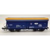 H0 - Set 3 samovýsypných vozů řady Fals, modro-žlutý, PKP Cargo / Rivarossi 6589