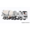 H0 - MB ACTROS 2-nápravový přívěs s míchačkou na beton, funkční model / Viessmann 8230