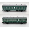 TT - set dvou osobních vozů D21b a BC21 Přerov ČSD, ep. III / Schirmer 70004