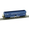H0 - Výsypný vůz CZ-PCI ep. VI, Fals, modrý, "PKP CARGO International" / Albert-Modell 665012