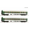 496395 tt 2 dilny set osobnich vozu y b cd roco 6280010
