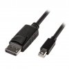 kabel Mini DisplayPort - DisplayPort V1.2 přípojný M/M 2m / PremiumCord kport7-02