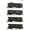 H0 - 4er Set Pers.Wag. SNCF  / ROCO 6200055