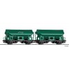 TT - set dvou výsypných vozů Tdgrss CZ Railco a.s. / Spedica Agro / TILLIG 01056