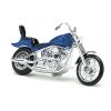 H0 - Americký motocykl, modrý / BUSCH 40152