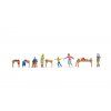 509178 h0 tematicky set figurek blesi trh noch 16281