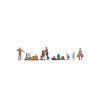 509181 h0 tematicky set figurek blesi trh noch 16282
