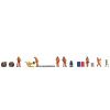 509226 n tematicky set figuerk stavba trati noch 35901