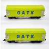TT - Sada 2 plachtových vozů Shimmns GATX / ROCO 6680011