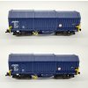 TT - 2-dílný set teleskopických vozů Shimmns ZSSK Cargo / ROCO 6680013