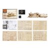 RoboTime dřevěné 3D puzzle Parní lokomotiva
