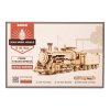 RoboTime dřevěné 3D puzzle Parní lokomotiva