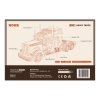 RoboTime dřevěné 3D puzzle Americký tahač