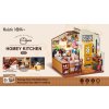 RoboTime 3D Dřevěné puzzle Útulná kuchyně