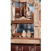 RoboTime 3D dřevěné mechanické puzzle Tiskařský lis