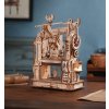RoboTime 3D dřevěné mechanické puzzle Tiskařský lis