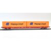 ARCHIV H0 - Plošinový vůz Sggnss SK RailCargo Operator Hapag Lloyd / IGRA MODEL 96010094