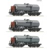 H0 - set 3 cisternových vozů DRG, Ep. II / ROCO 6600062