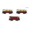 H0 - set 3 osobních vozů / ROCO 6200063