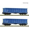 SLEVA! N - set 2 otevřených vozů CRONIFER / Fleischmann 6660095