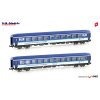 N - set 2ks lehátkových vozů Bcmz 834 ČD, Ep V. / LS Models LS98001N