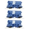 H0  - set 3 výsypných vozů Tdns SK Duslo Ep. VI / ROCO 6600134