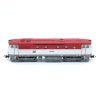 H0 - DCC/ZVUK Dieselová lokomotiva Bardotka  749 218-4 ČD / ROCO 7310054