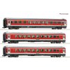 H0 - set 3 osobních vozů DB AG Mnichov-Norimberk #1 / ROCO 6200096