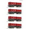 H0 - Souprava 4 výsypných vozů DB AG / ROCO 6600202