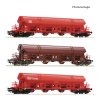 H0 - Souprava 3 výsypných vozů DB AG / ROCO 6600153
