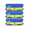 H0 - set 3 výsypných vozů Falns PKP / ROCO 6600136