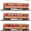 H0e - Sada 3 osobních vozů ÖBB / ROCO 6240004