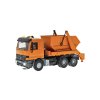 H0 - MB ACTROS 3-achs Absetzkipper mit Rundum- leuchten, kommunalorange, Basis, Funktionsmodell / Viessmann 8040