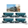 TT - lokomotiva BR 193 Vectron + 4 výsypnné vozy Faccns Enercon, RAILPOOL / TILLIG 01094 E