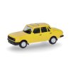 H0 - osobní auto Wartburg 353, rok 84, žlutý / Herpa 420396-004