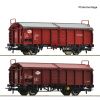 H0 - 2-dílný set: Schiebedachwagen / ROCO 6600116