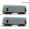 TT - Sada 2 plachtových vozů Shimmns, ČD/AAE Cargo / ROCO 6680025