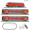N - Z21 newGen set lokomotiva ř. 245 DB, patrové vozy, koleje, multiMaus / Fleischmanm 5170006