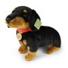 Plyšový pes jezevčík s obojkem 36 cm ECO-FRIENDLY / RAPPA 201538