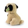 Plyšový pes mops 18 cm ECO-FRIENDLY / RAPPA 241176
