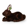 Plyšový králík hnědý 33 cm ECO-FRIENDLY / RAPPA 209633