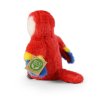 Plyšový papoušek červený ara 16 cm ECO-FRIENDLY / RAPPA 242548