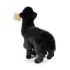 Plyšová lama alpaka černá 23 cm ECO-FRIENDLY / RAPPA 244214