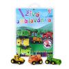 Živá omalovánka stavba 3 ks / RAPPA 215405
