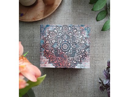 Čajová krabička Mandala